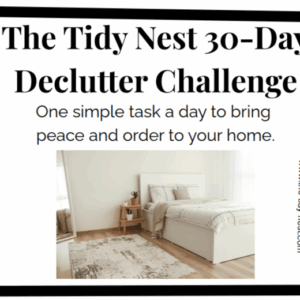 30-Day Declutter Challenge for Moms – Printable Organization Pack
